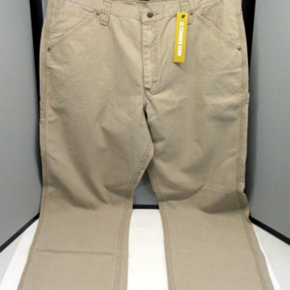 LEE Carpenter Straight Leg Pants. 2 Pair one NWT and one NWOT. Size 42 x 36. - Picture 2 of 12